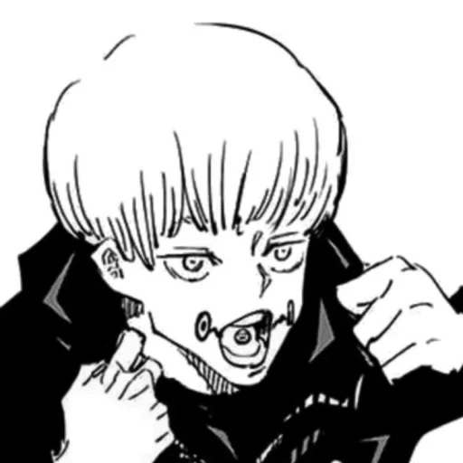 manga d'arte, manga anime, manga inumaki, jujutsu kaisen, personaggi anime