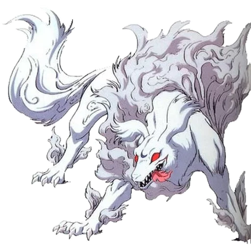 innius, sesemaru demon, inuyasha demon wolf, seschemaru demon dog, twelve wolf demon
