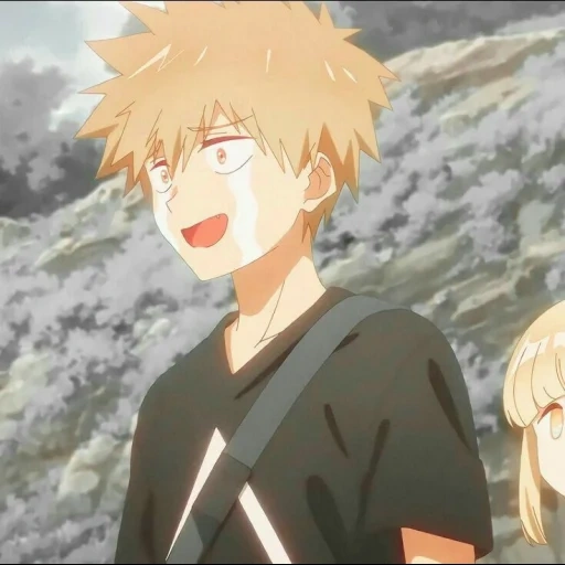 anime, shiraitani katsuki, katsuki bakugou, i personaggi degli anime, pressa katsuki hachikou