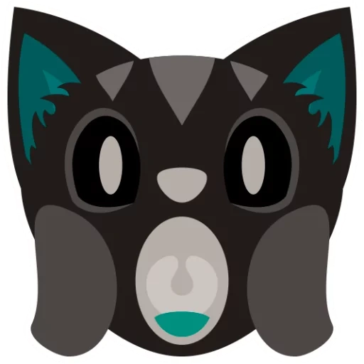 símbolo de expresión, instalar, símbolo de expresión de lobo, gato expresión disco