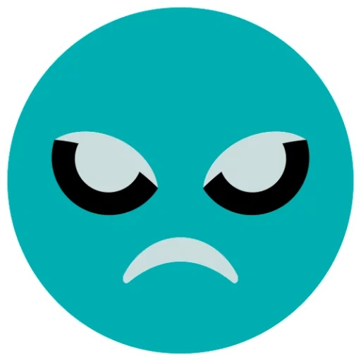 emoji angry, emoticon rabbia, emoticon arrabbiato, icona della faccina sorridente, emoticon arrabbia