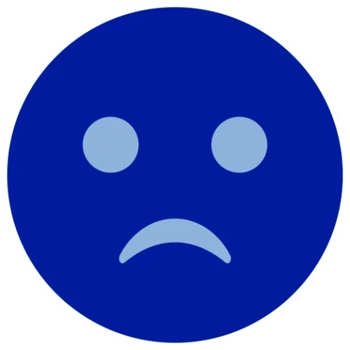 darkness, sad smiling face, sad blue smiling face, dirty icons are sad, sad smiling face black