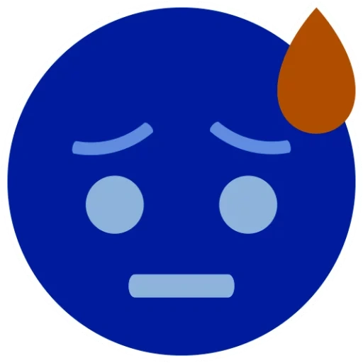 darkness, evil icon, smiling face, cover face icon, sad blue smiling face