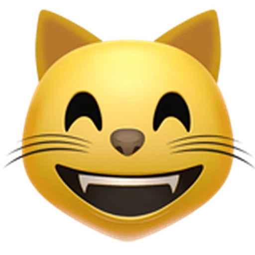 эмодзи кот, эмодзи, эмоджи, эмодзи смайлики, cat emoji