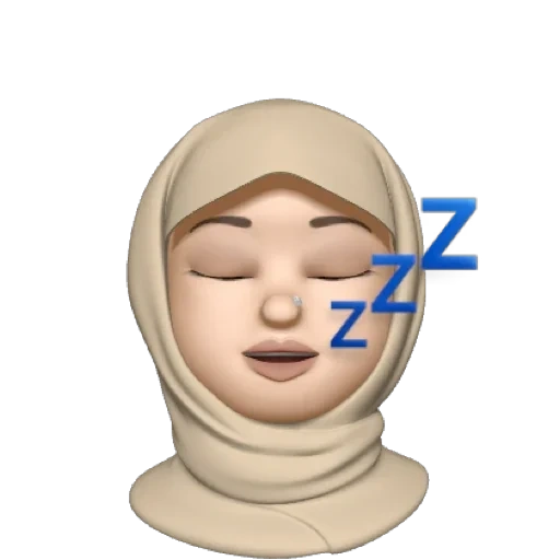 emoticônes, emoticônes, émoticônes de filles, turban commémoratif animoji