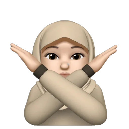 memoji, símbolo de expresión, chica, memoji apple