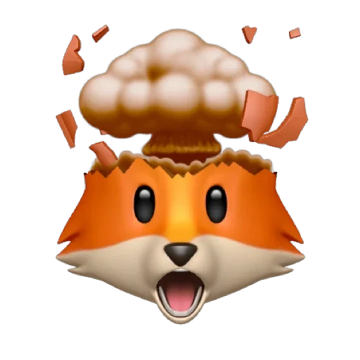 emoji, emoji, animoji, animoji leo, animoji girl brain explosion