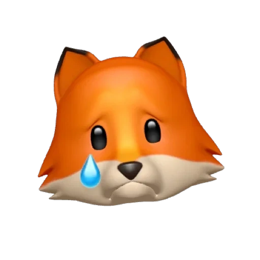 fox emoji, fox emoji, smiley fox, smiley fox, animodzi fox