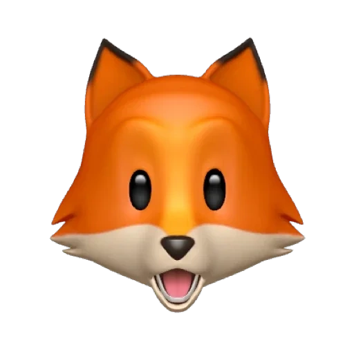 la volpe, animogi, emoticon fox, la volpe di animogi, la volpe di animogi