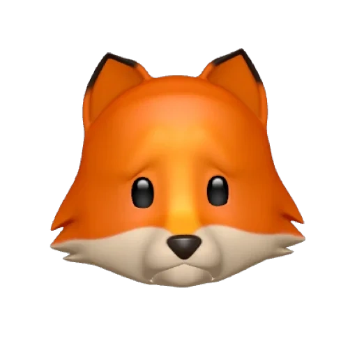 fox emoji, fox emoji, animoji fox, animoji fox, animodzi fox
