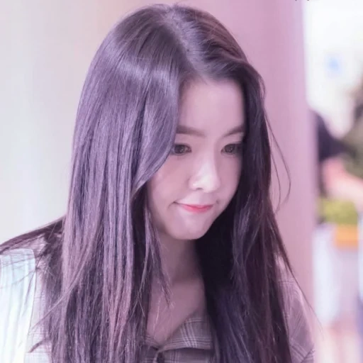 gin gil soo, irene red velvet, gadis asia, gadis asia yang cantik, gadis potong rambut asia dengan rambut panjang