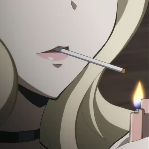 anime, anime ideas, anime cigarettes, sad anime, anime characters