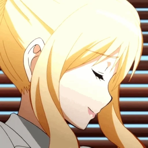anime, saliva, anime selunia, anime blonde, anime characters