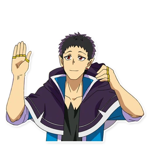 anime, anime characters, anime characters, stickers haikyuu oikawa, anime's characters design