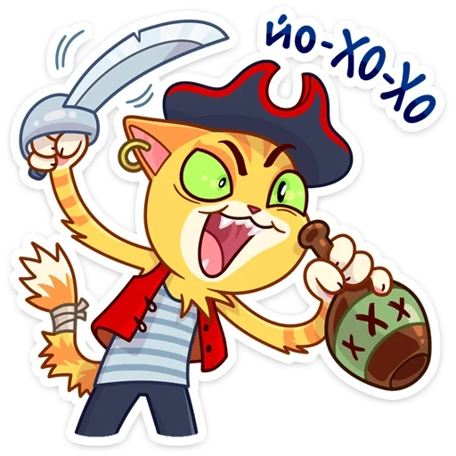 pirata, gatos