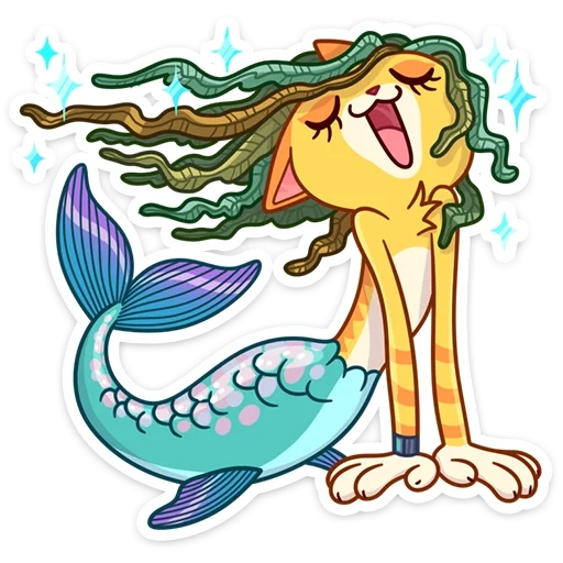 mermaid, mermaid drawing, little mermaid, the mermaid of the sea horse