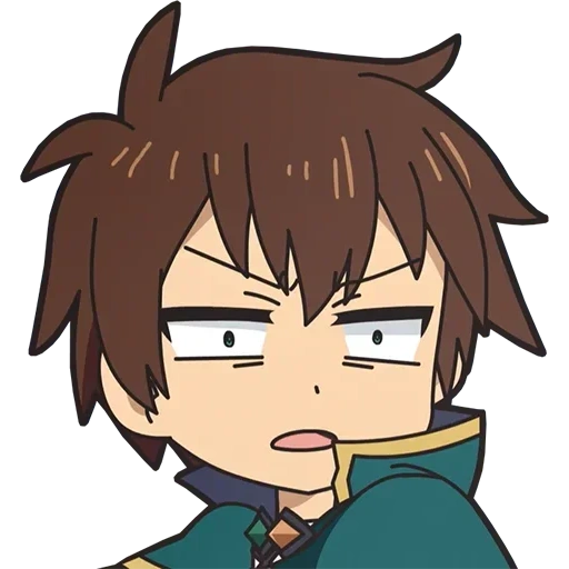 kazuma, kazuma sato, kazuma chibi, cazuma sato, cazum konosuba