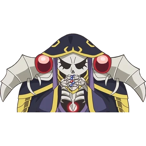 ainz oul gong, overlord ainz, overlord momong, momong overlord, chibi ainz overlord