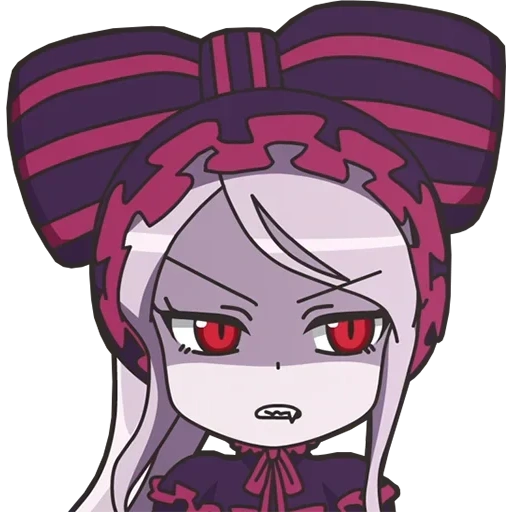 shaltir, shaltir overlord, shaltir bladfolen, shalltear bloodfallen, shalltear bloodfallen chibi