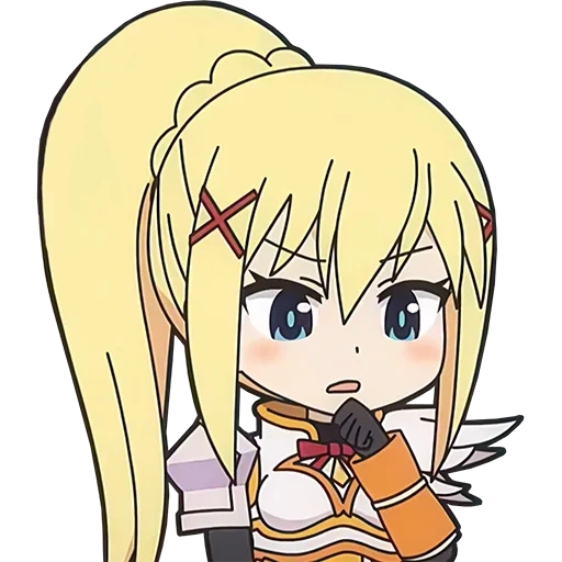 chibi, anime chibi, chibi kegelapan, karakter chibi, anime karakter chibi