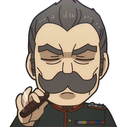 stalin anime, joseph vissarionovich stalin