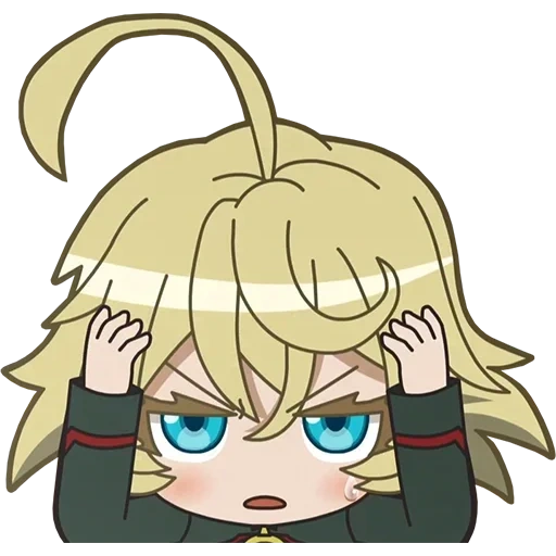 youjo senki, tanya degurshaff, tanya degursf chibi, tanya degurechaff chibi, tanya degursaf chibi anime