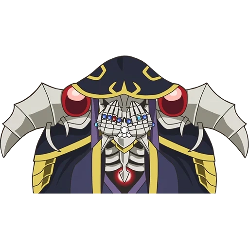 tuan, overlord momong, momong overlord, overlord ainz oul gong, chibi overlord momong