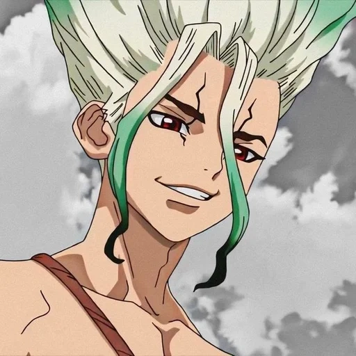 dr stone, shi shangxianku, dr stone amf, dr anime stone, dr senku stone