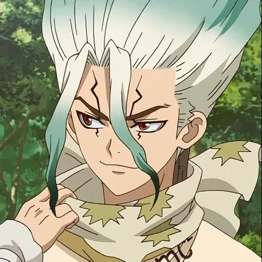 dr stone, personnages d'anime, anime dr stone, senka dr stone, anime dr stone senka