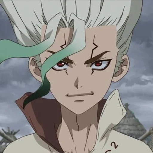 dr stone, dr stone, dr stone rey, senka dr stone, anime 2019 dr stone