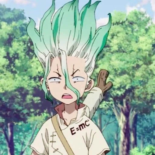 dr stone anime, le dr stone a coulé, senka dr stone, anime golopik senka, hamura dr stone