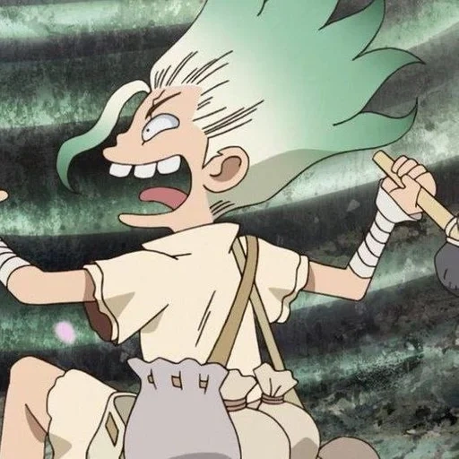 anime charaktere, senka dr stone, anime dr stone senka, dr stone anime kadra, dr stone senka gen screenshots