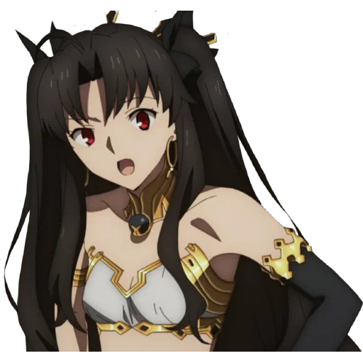 iman ishtar, nasib ishtar, ishtar faith 18, karakter anime, nasib grand order mutlak babylonia depan iblis