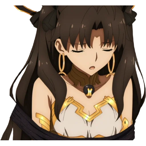 ishtar, iman ishtar, nasib ishtar, gadis anime, karakter anime