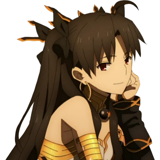 ishtar, la fede di ishtar, destino di ishtar, anime di ishtar, ishta anime nero