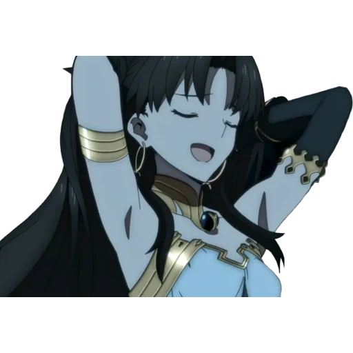 animación, anime, chica de animación, papel de animación, el destino de la animación de ishtar