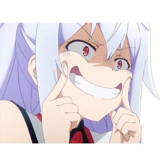 anime, anime momente, anime charaktere, aila plastic memories lächelt