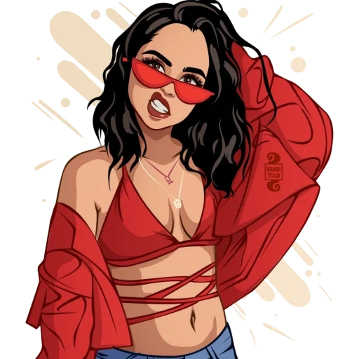 menina, arte da menina, becky g art, menina senhora, padrão de menina