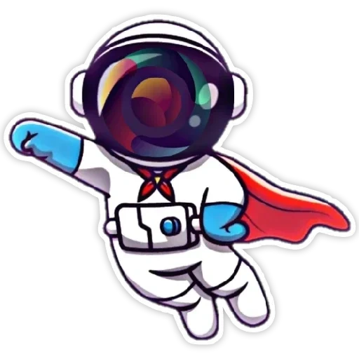 astronaut, kosmonaut süß, super cosmonaut, kosmonautosmos, kosmonautzeichnung