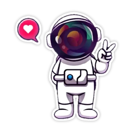 astronauta, cute cosmonaut, cosmonaut cosmos, disegno cosmonaut, disegnare astronauta