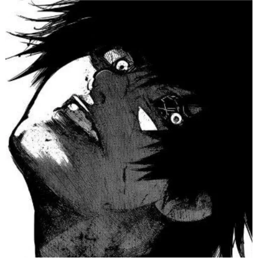 terror en tokyo, kaneki ken manga, manga de tokio ghoul, abuelo de kaneki dentro del manga, kaneki ken dios negro de la muerte