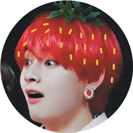 jimin bts, bcc cherry, bangtan boys, jungkook bts, bts strawberries processing