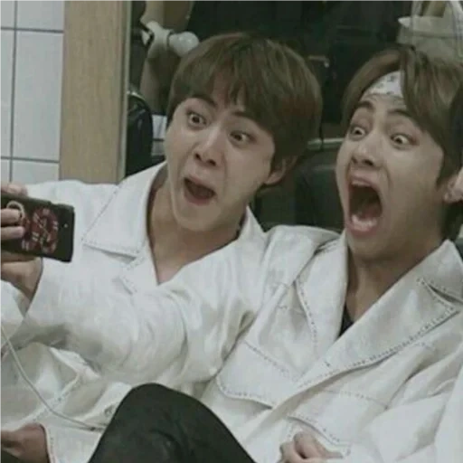 bts jin, horror, jung jungkook, los muchachos bangtan