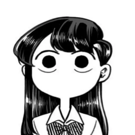 figure, komi, komi san, already dead, komi excited