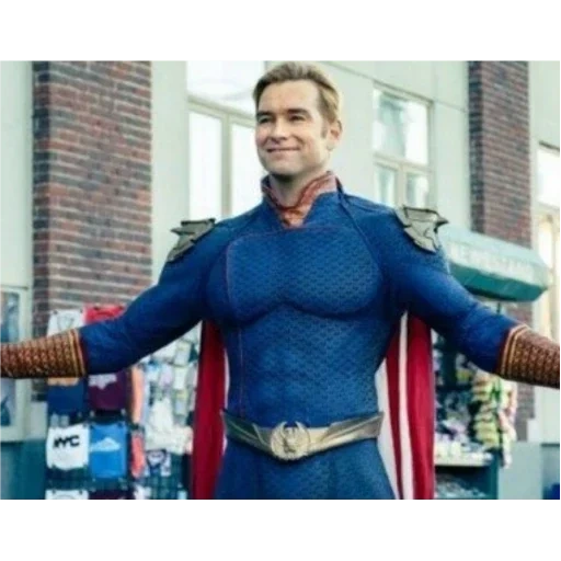 superman, as pessoas mudaram, omni man vs homelander, pessoa super poderosa, série de meninos 2019 homelander