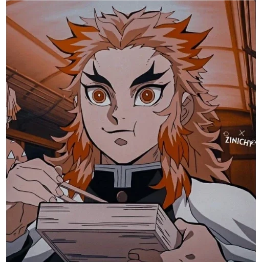 rengoku, rengoku kyojuro, die klinge ist ein ansezierender dämon, anime blade dämonen analysieren, klinge schneiden dämonen endlose zug charaktere namen namen