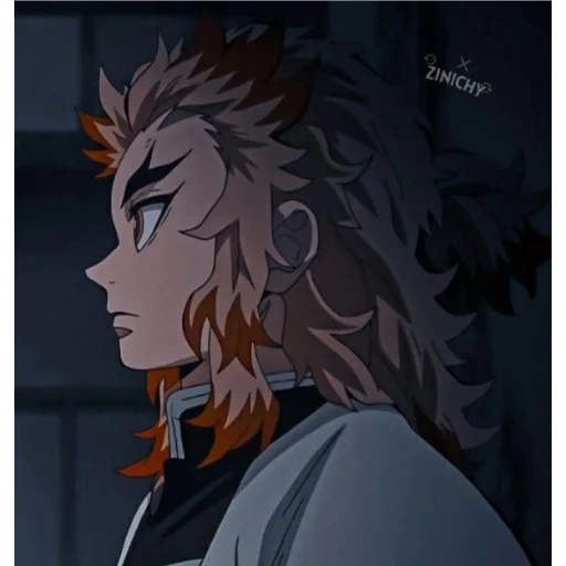 kimetsu, anime démoniaque, personnages d'anime, samouraï aux feuilles d'oeuf-légende, yanya kyojiro mort anime color