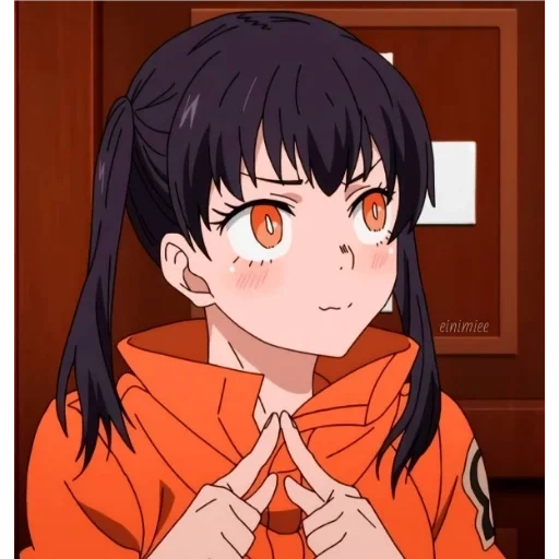 anime, fire force, tamaki kotatsu, personaggi anime, tamaki kotatsu fire force yuri