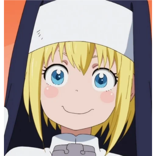 anime religion, anime iris chan, karakter anime, tim api yumu 18