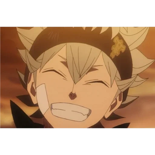 asta hunt, trébol negro, black clover asta, trébol negro asta, animación de trébol negro